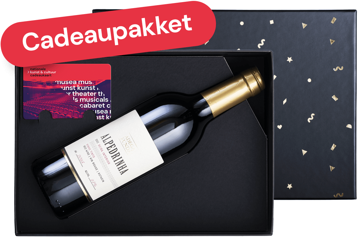 Cadeaupakket 'Rode wijn' (375 ml)